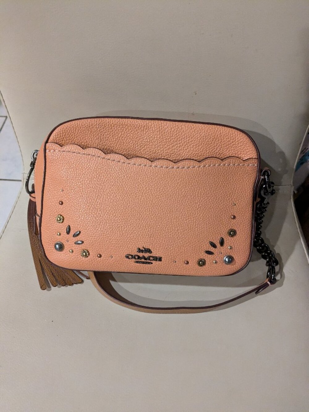 Coach camera bag prarie rivets crossbody
